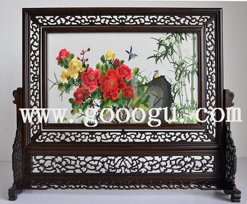 滿園春色，蘇州刺繡，蘇繡精品雙面繡