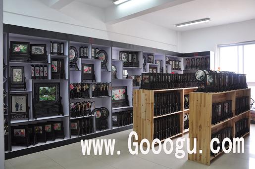 嬌古蘇繡展廳,嬌古蘇繡雙面繡展示廳,刺繡展廳設計