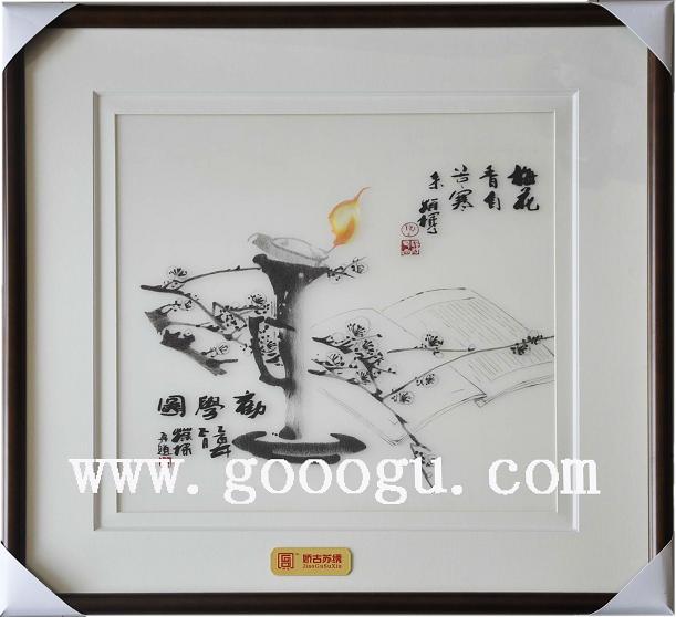 刺繡精品裝飾畫,室內(nèi)裝修畫,值的收藏的裝飾畫