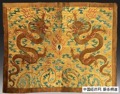 龍袍刺繡,蘇繡龍袍畫,蘇繡精品,蘇繡收藏品,嬌古蘇繡