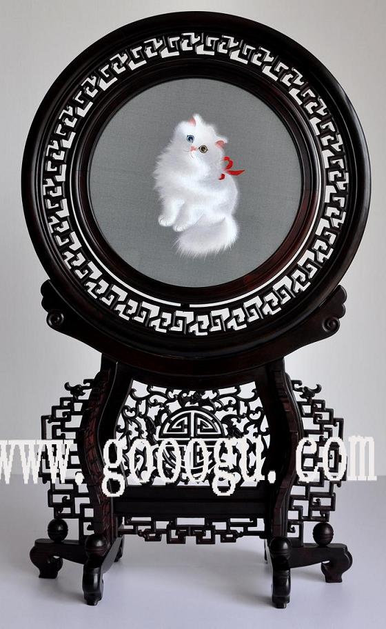 蘇繡/蘇州刺繡/蘇繡代表作/嬌古蘇繡