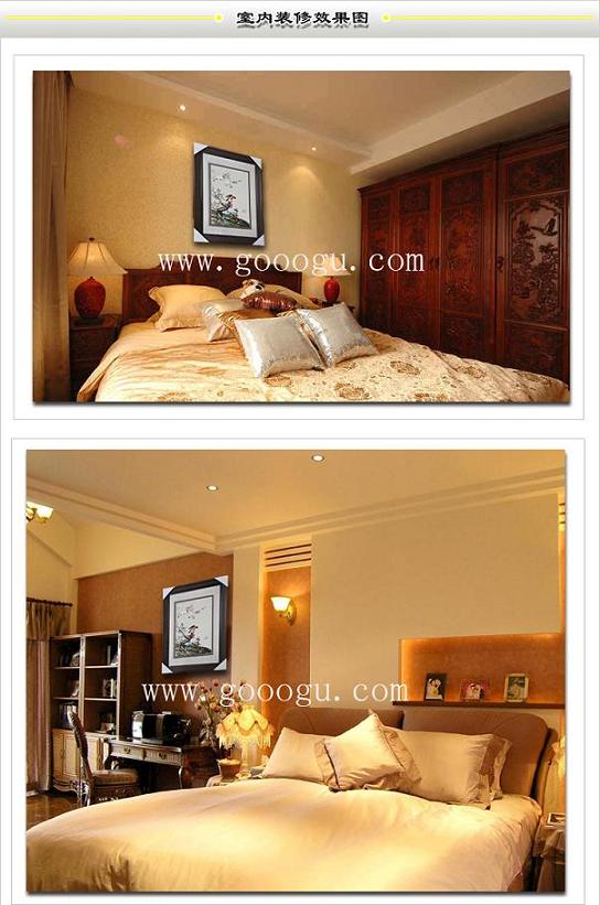 臥室裝飾效果圖、典雅大方！